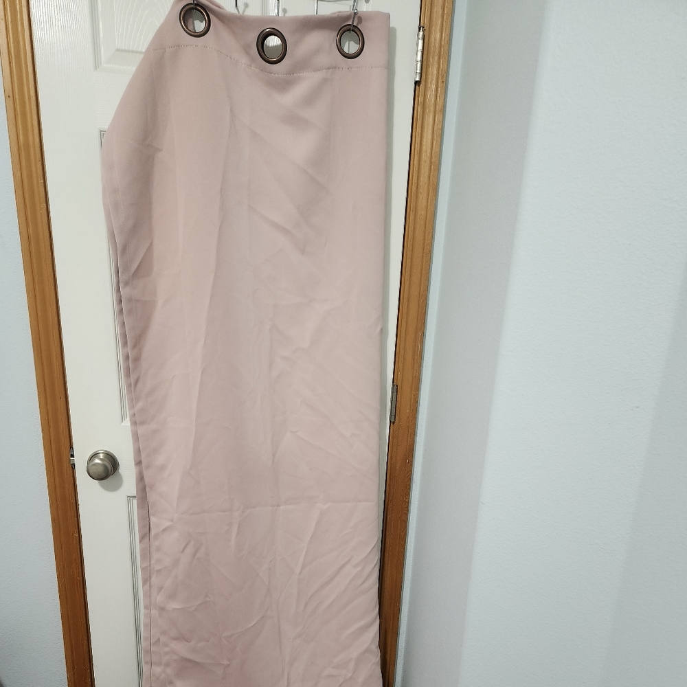 Curtains 2 Panels With 2 sheer overlays.